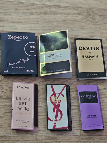 Lot echantillons parfum - d'echantillons,