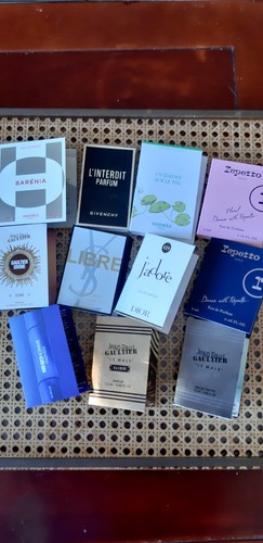 Lot échantillon parfums - d'échantillon, de